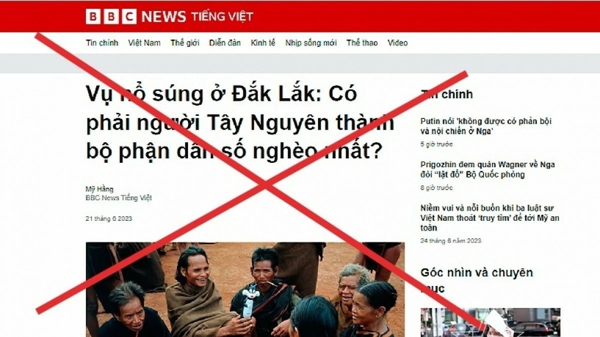 Bài 1: Nhận diện hoạt động tuyên truyền chia rẽ khối đoàn kết dân tộc, kích động 'ly khai', 'tự trị' trong vùng dân tộc thiểu số