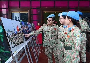 Female soldiers’ contributions to UN peacekeeping missions spotlighted