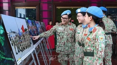 Female soldiers’ contributions to UN peacekeeping missions highlighted