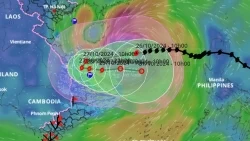 Bão số 6 (bão Trà Mi) sắp đạt cường độ cực đại, khu vực Quảng Bình - Quảng Ngãi mưa lớn