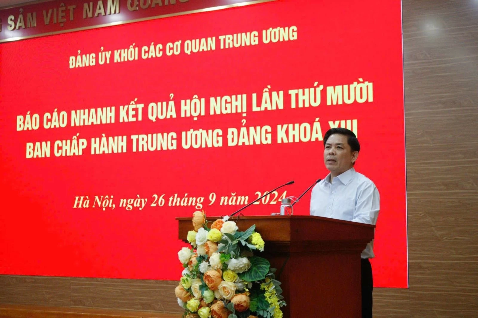 Xây dựng Đảng bộ Khối các cơ quan Trung ương  trong sạch, vững mạnh trong kỷ nguyên vươn mình của dân tộc