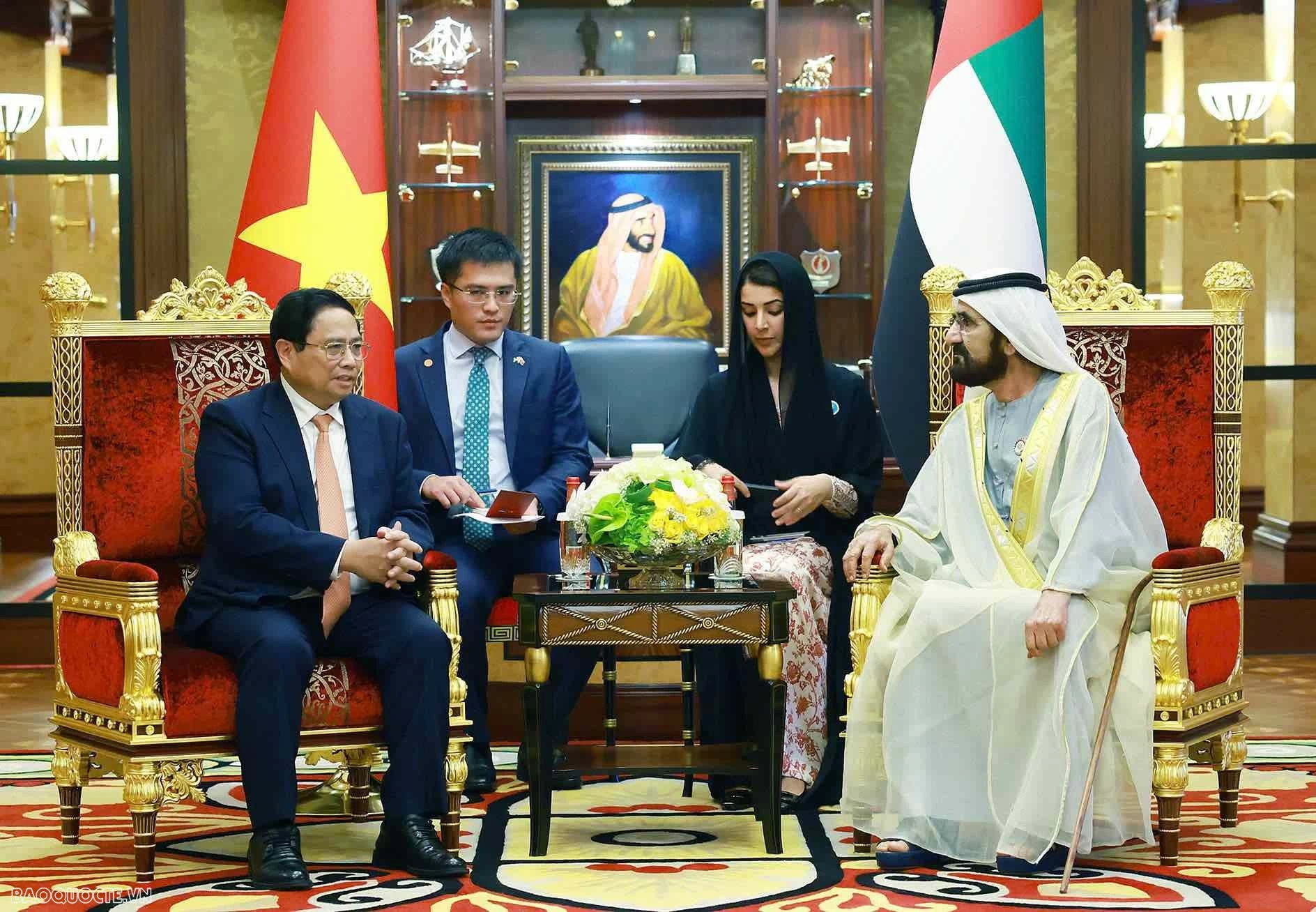 PM Pham Minh Chinh, UAE Vice President agree on key cooperation areas