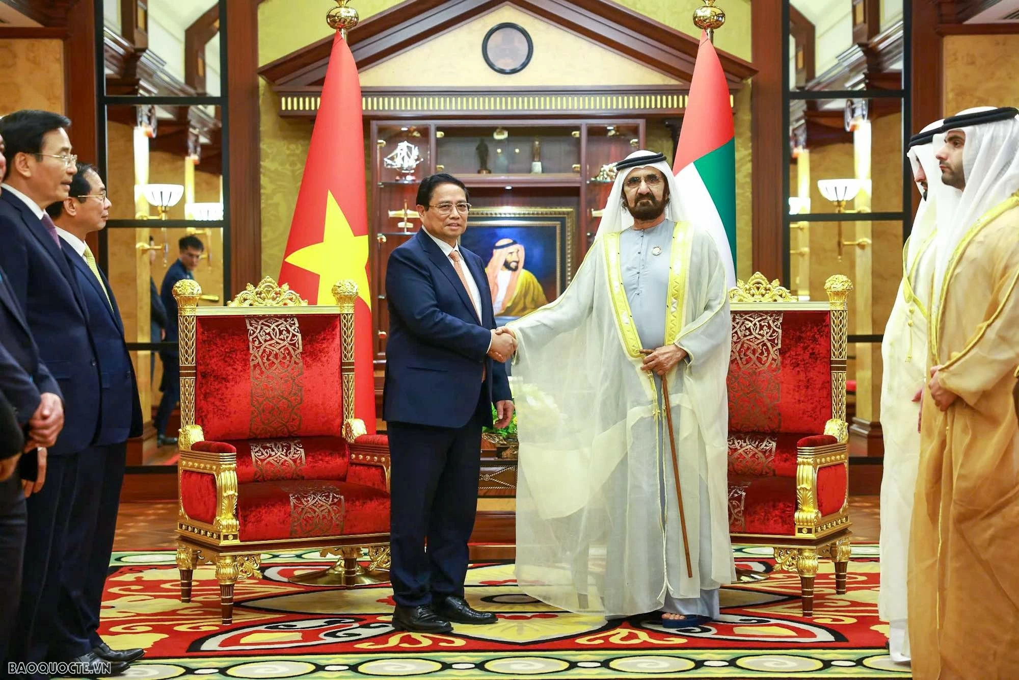 PM Pham Minh Chinh, UAE Vice President agree on key cooperation areas