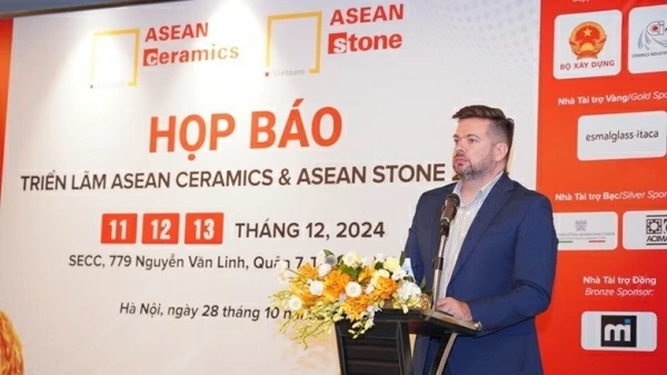 Đa dạng các thương hiệu quốc tế trong ngành Gốm sứ quy tụ tại Triển lãm ASEAN Ceramics 2024