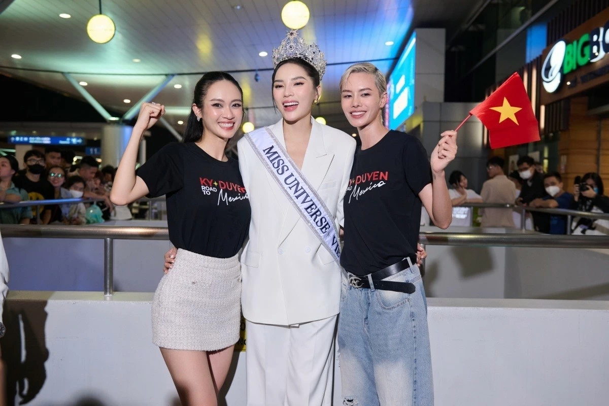 Hoa hậu Kỳ Duyên lên đường dự thi Miss Universe 2024