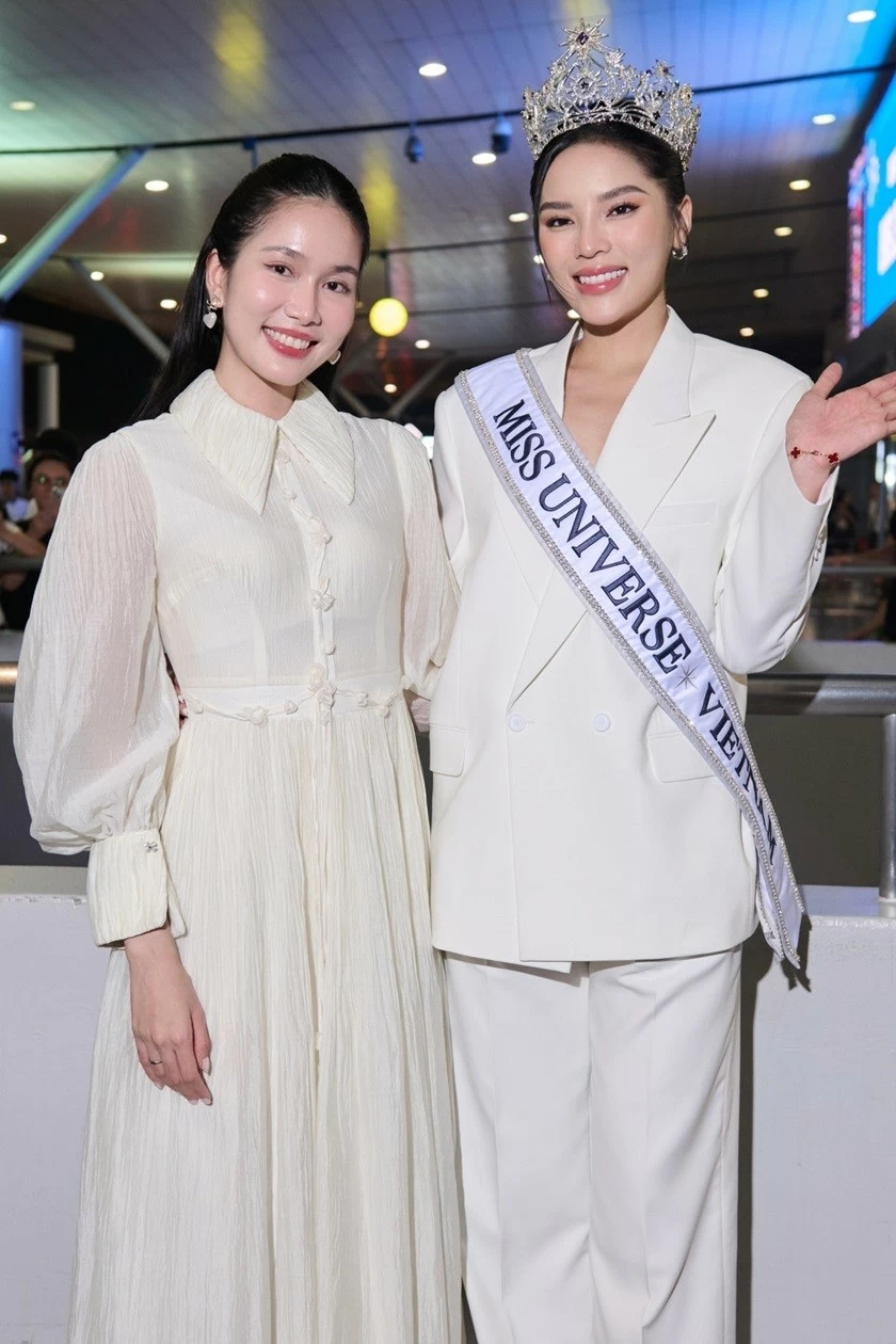 Hoa hậu Kỳ Duyên lên đường dự thi Miss Universe 2024