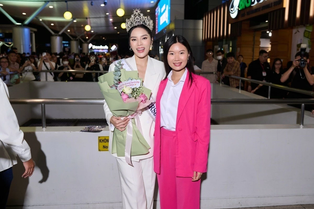 Hoa hậu Kỳ Duyên lên đường dự thi Miss Universe 2024