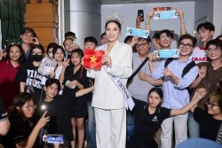 Hoa hậu Kỳ Duyên lên đường dự thi Miss Universe 2024