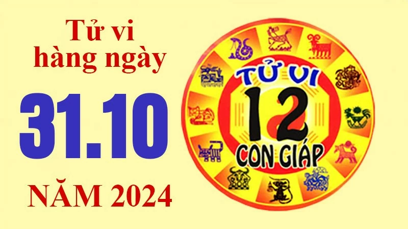 Tử vi hôm nay, xem tử vi 12 con giáp hôm nay ngày 31/10/2024: Tuổi Thìn tài chính đủ chi tiêu