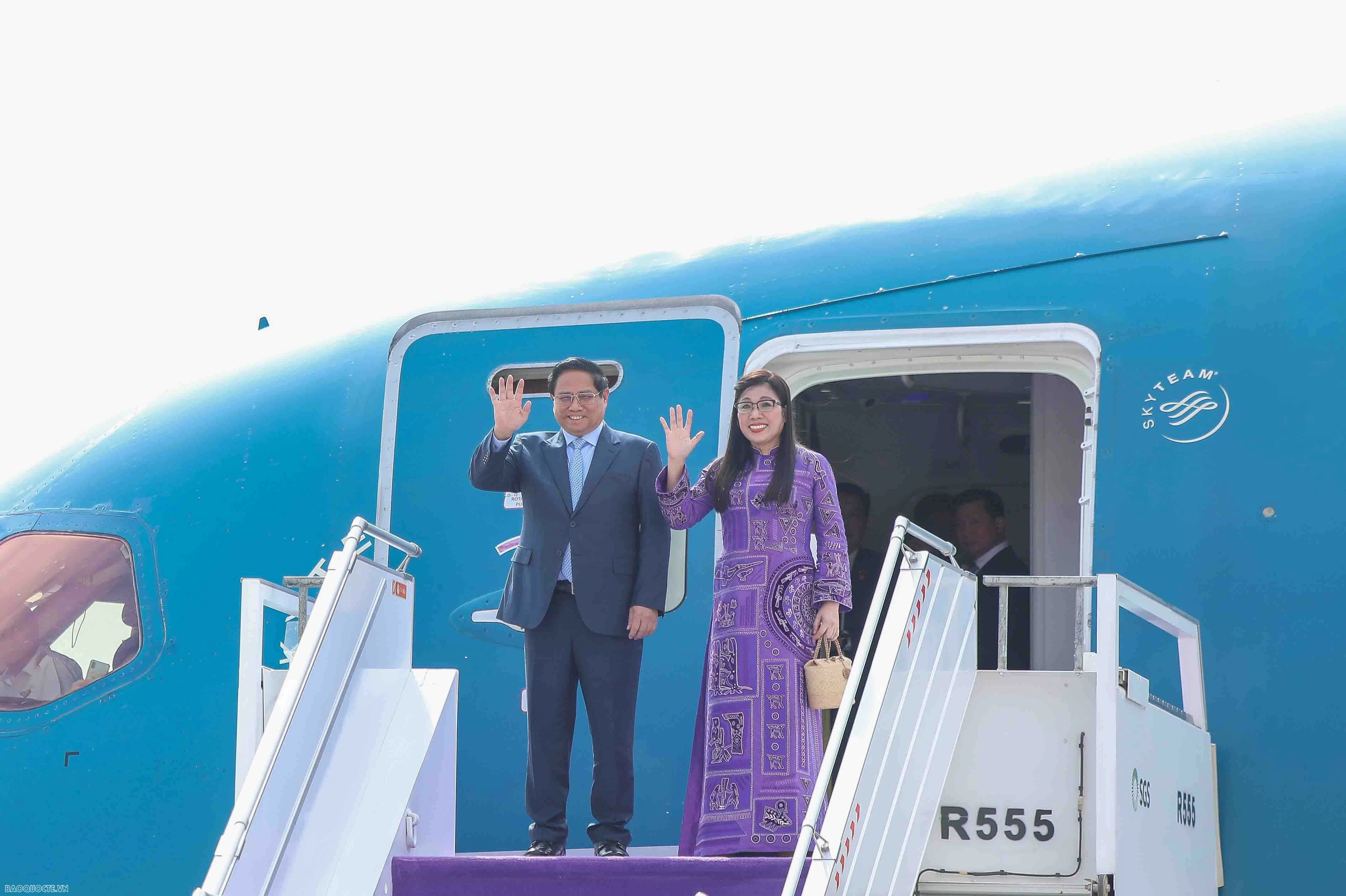 PM Pham Minh Chinh arrives in Riyadh, beginning working visit to Saudi Arabia