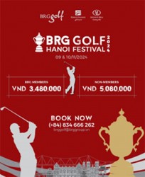 Giải Golf thường niên BRG Golf Hanoi Festival 2024 sẽ diễn ra tại Kings Island Golf Resort và Legend Hill Country Club