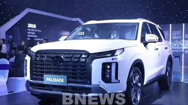 Hyundai Thanh Cong’s premium cars Palisade exported to Thailand