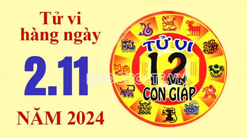 Tử vi hôm nay, xem tử vi 12 con giáp hôm nay ngày 2/11/2024: Tuổi Ngọ tinh thần vui vẻ