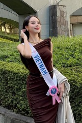 Hình ảnh ghi điểm của Hoa hậu Thanh Thủy tại cuộc thi Miss International 2024