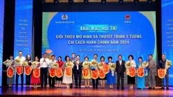 Công đoàn Bộ Ngoại giao tham dự Hội thi Giới thiệu mô hình và thuyết minh ý tưởng cải cách hành chính năm 2024