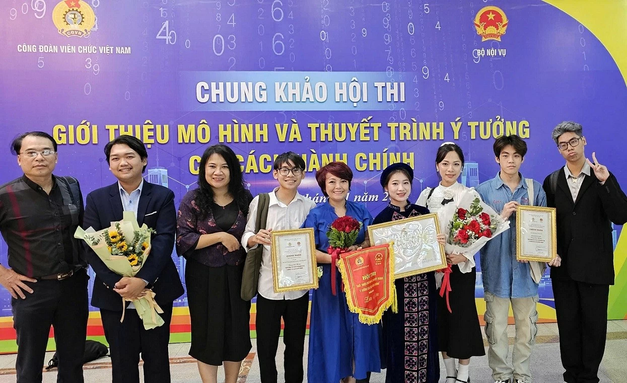 Công đoàn Bộ Ngoại giao tham dự Hội thi Giới thiệu mô hình và thuyết minh ý tưởng cải cách hành chính năm 2024