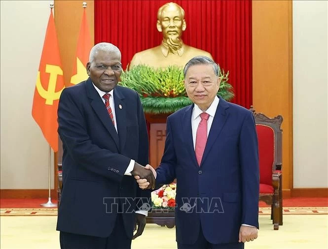 Tổng Bí thư Tô Lâm tiếp Chủ tịch Quốc hội Cuba Esteban Lazo Hernández Tổng Bí thư Tô Lâm tiếp Chủ tịch Quốc hội Cuba Esteban Lazo Hernández