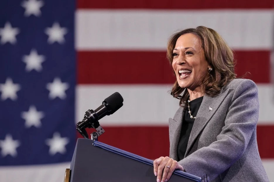 Phó Tổng thống Hoa Kỳ Kamala Harris tại một sự kiện vận động tranh cử ở Atlanta, Georgia, tháng 10/2024. (Nguồn: Reuters)