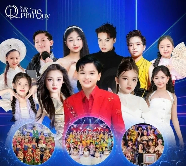 Ca sĩ nhí trình diễn các ca khúc bằng 4 thứ tiếng tại live concert