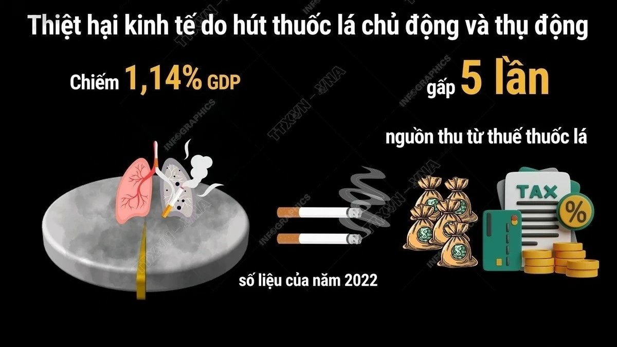 Thiệt hại kinh tế khủng khiếp từ thuốc lá