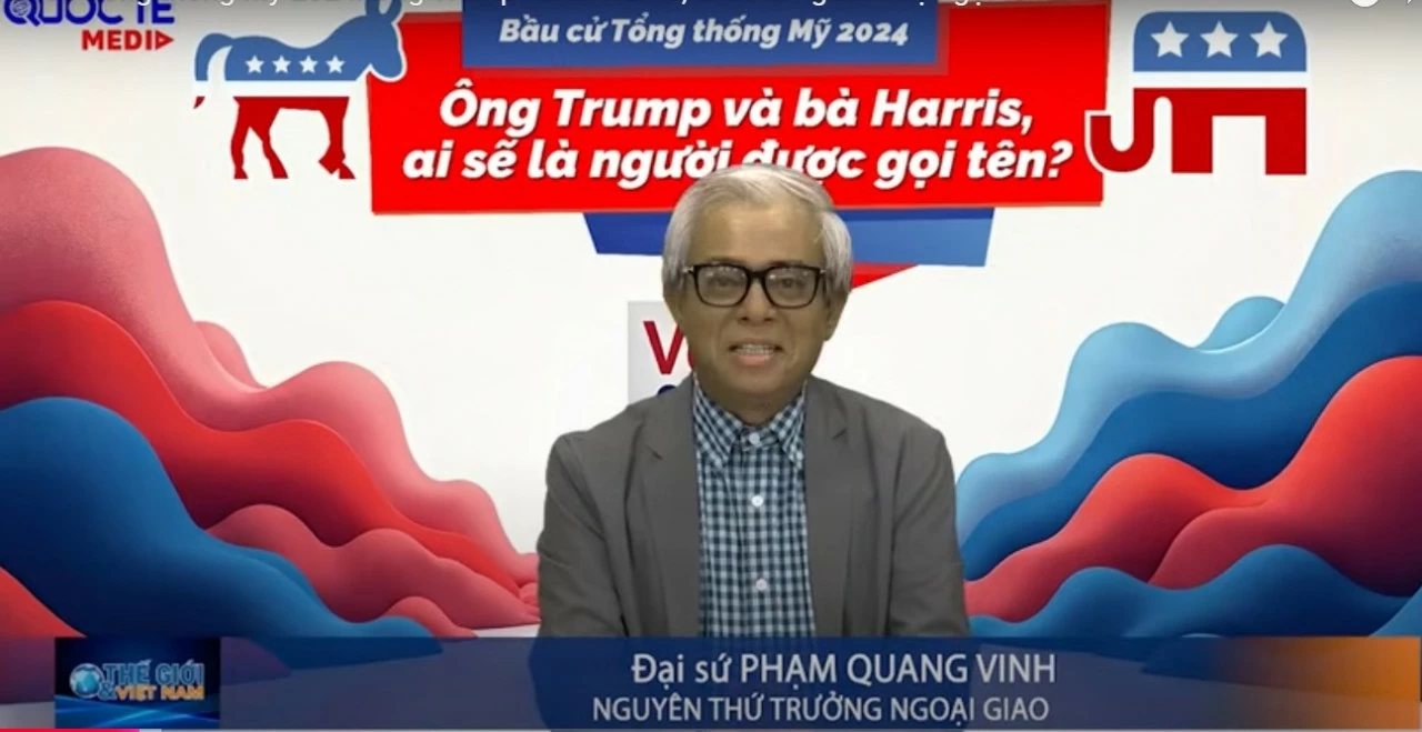 Đại sứ Phạm Quang Vinh: 'Độc lạ' bầu cử Tổng thống Mỹ 2024 và câu chuyện với Việt Nam