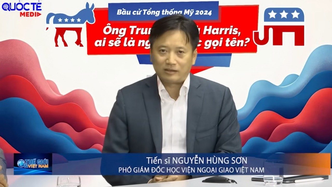 ts nguyen hung son bat ngo ve chien thang cua ong donald trump chinh la ket qua cac cuoc tham do