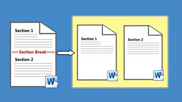 Bật mí 3 cách tách file Word nhanh, dễ áp dụng