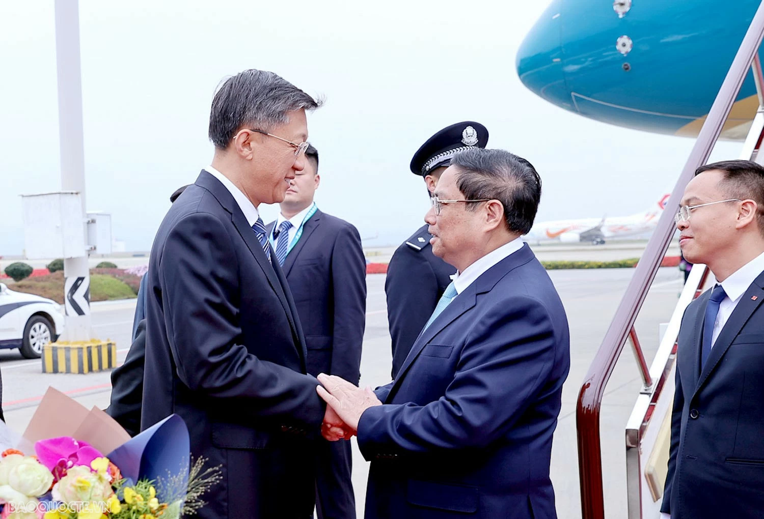 Thủ tướng Chính phủ Phạm Minh Chính tới Côn Minh, bắt đầu và tham dự các hội nghị quan trọng tại Trung Quốc