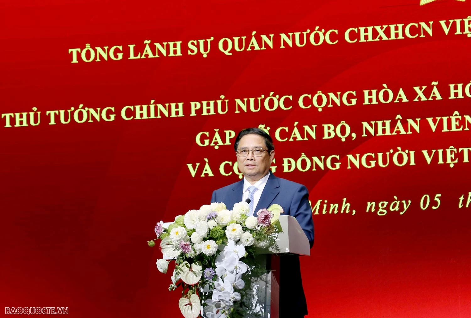 PM Pham Minh Chinh meets Vietnamese citizens in China’s Yunnan province