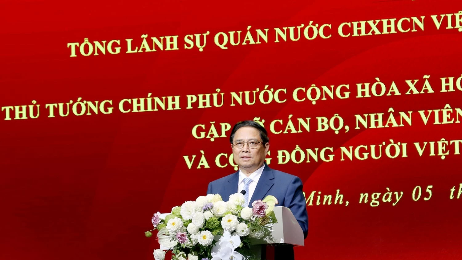 Thủ tướng Phạm Minh Chính gặp gỡ cộng đồng người Việt và dự Lễ hội Văn hoá - Du lịch Việt Nam tại Côn Minh, Vân Nam, Trung Quốc