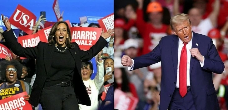 TRỰC TIẾP bầu cử Mỹ 2024: Trận đấu cuối cùng giữa ông Donald Trump và bà Kamala Harris bắt đầu