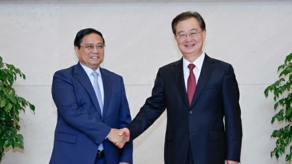 PM Pham Minh Chinh meets China’s Yunnan Party Secretary Wang Ning