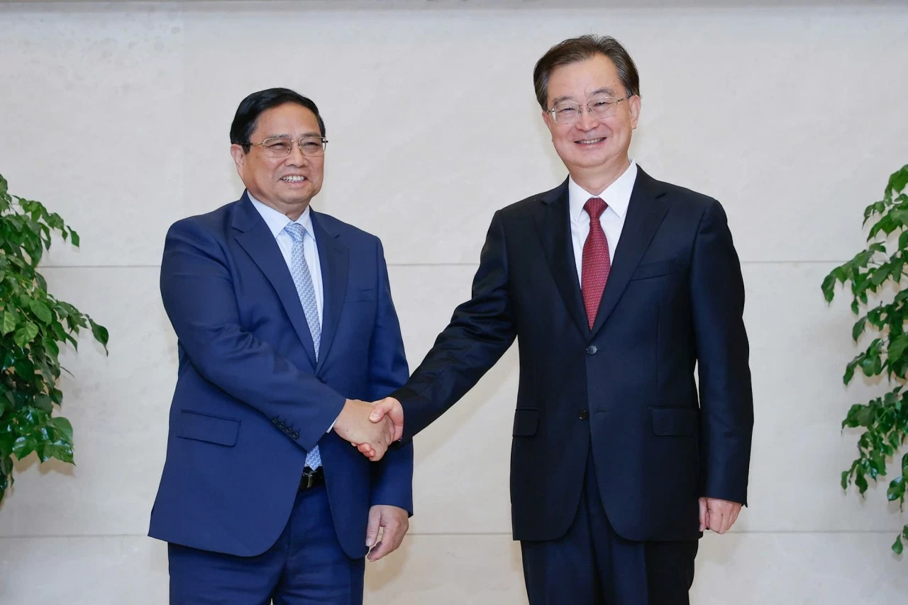 PM Pham Minh Chinh meets China’s Yunnan Party Secretary Wang Ning