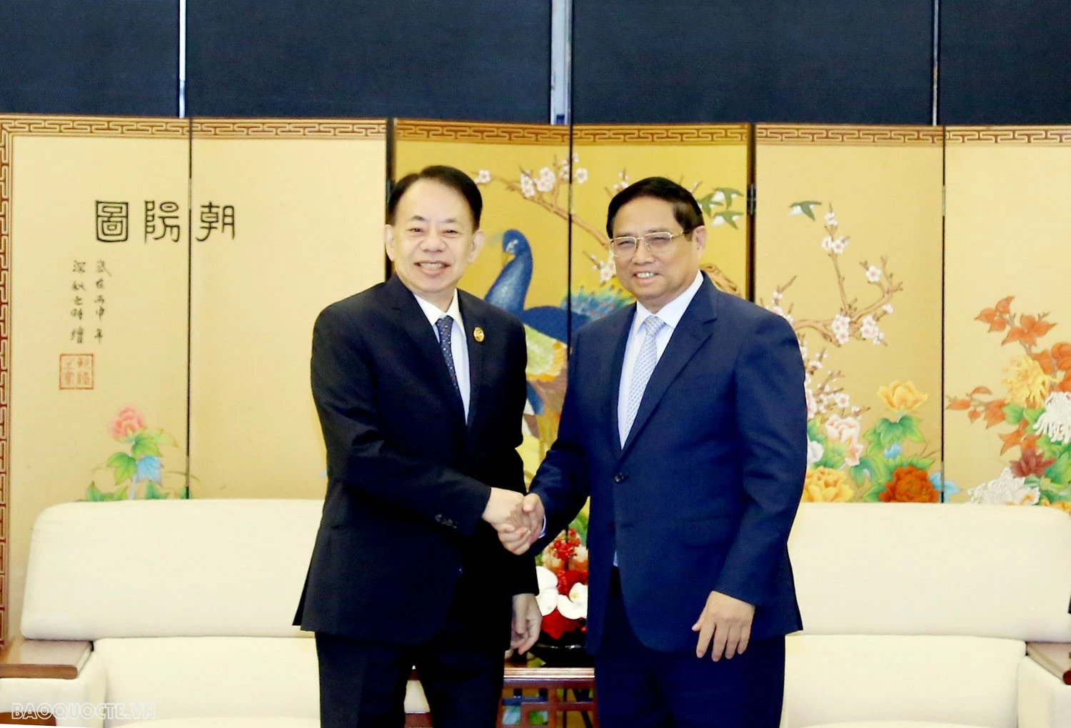 PM Pham Minh Chinh receives ADB President in Kunming