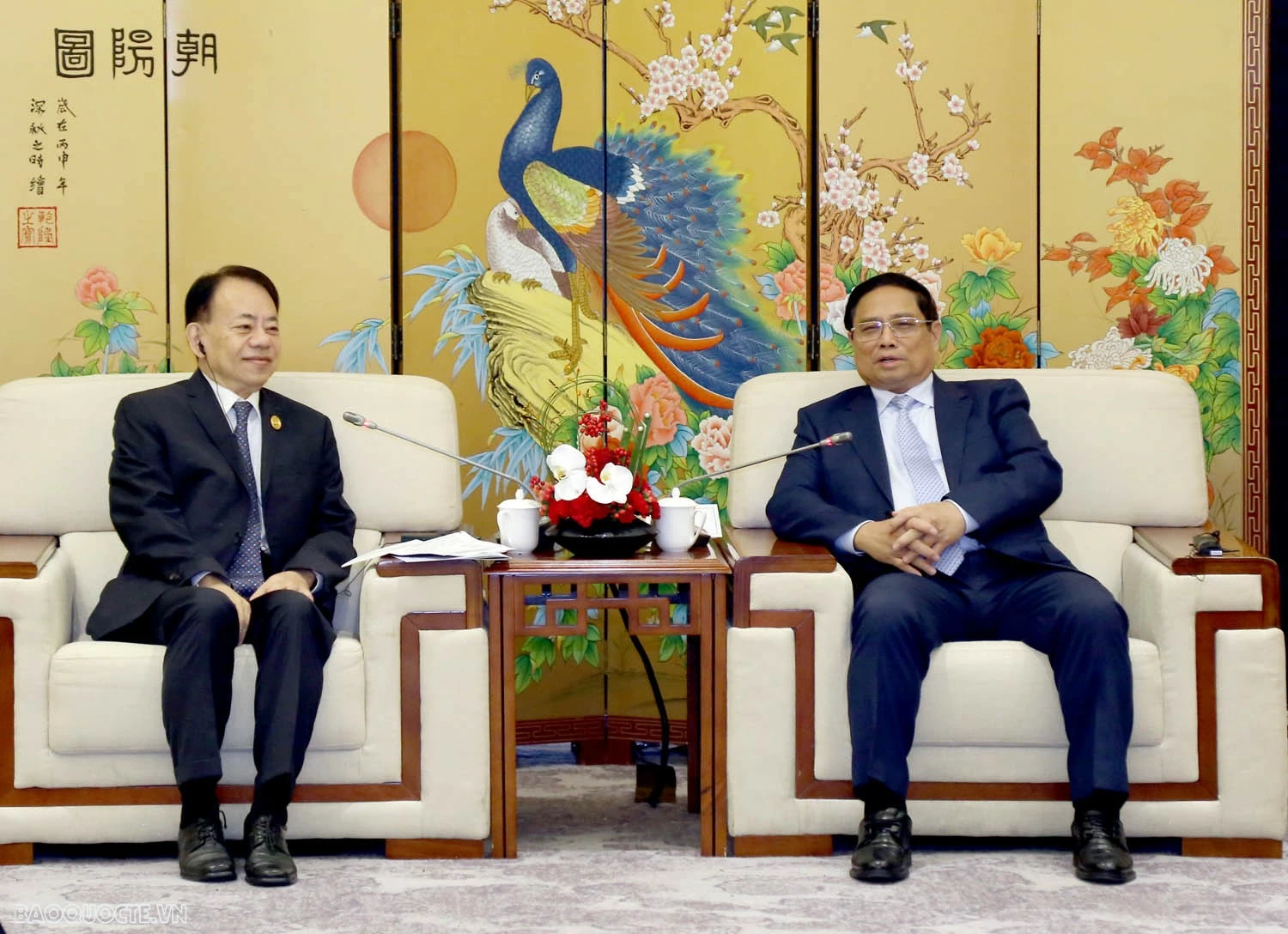 PM Pham Minh Chinh receives ADB President in Kunming