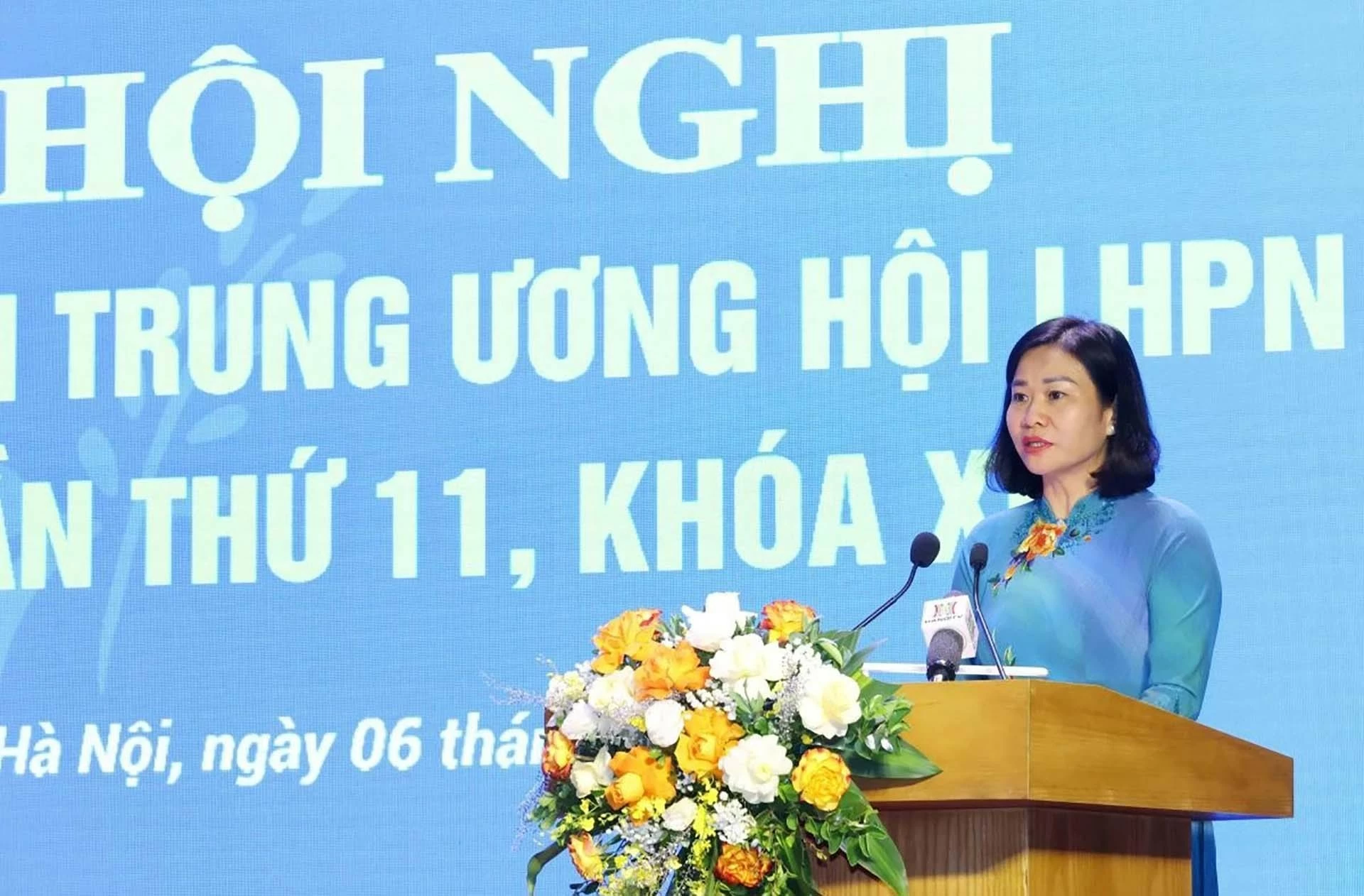 Bà Nguyễn Thị Tuyến được bầu giữ chức Chủ tịch Hội Liên hiệp Phụ nữ Việt Nam