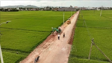 Disbursement of 308.46 million USD for new-style rural area development