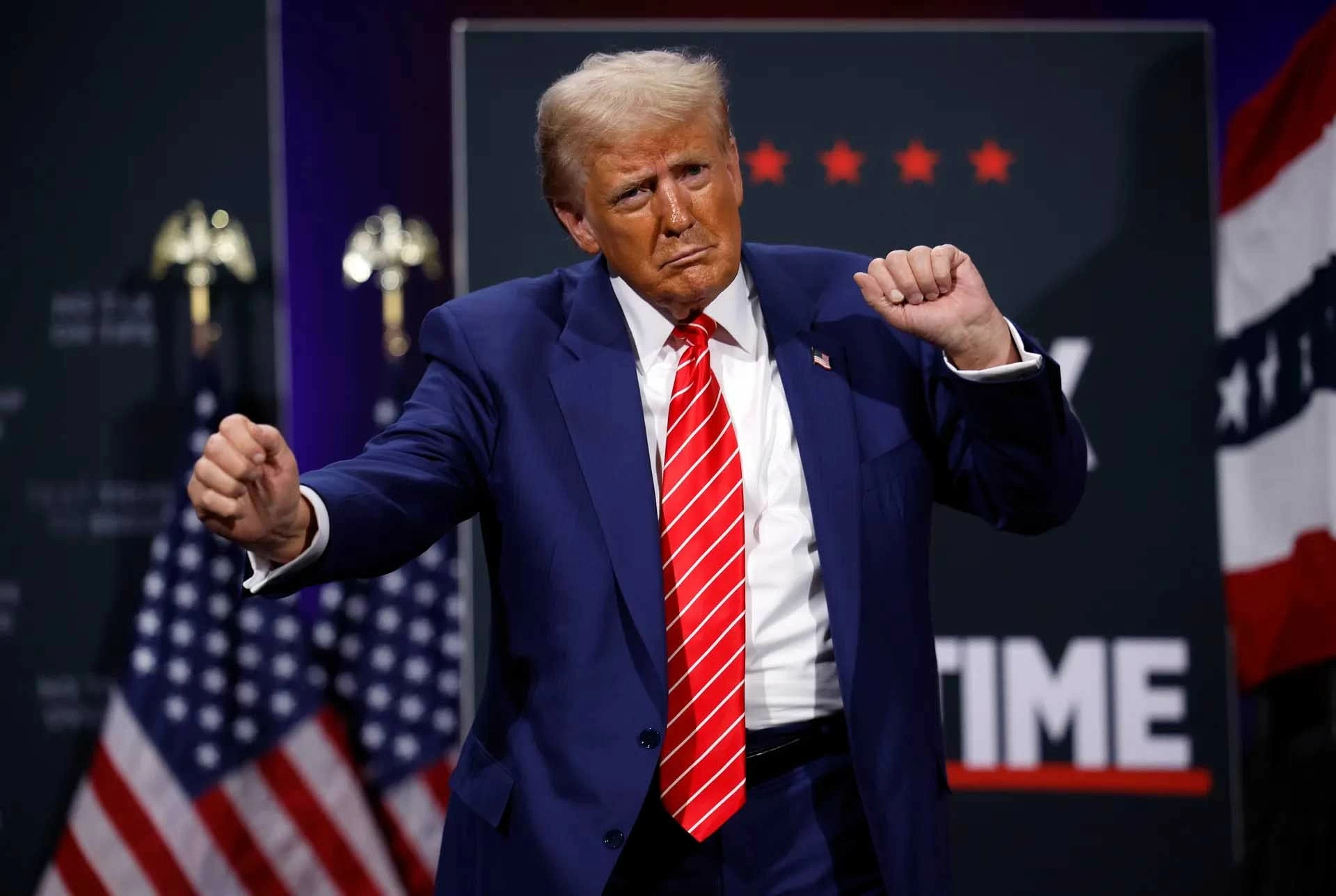 Với chiến thắng trong cuộc bầu cử ngày 5/11, cựu Tổng thống Donald Trump sẽ trở lại Nhà Trắng lần thứ hai. (Nguồn: vanityfair) Với chiến thắng trong cuộc bầu cử ngày 5/11, cựu Tổng thống Donald Trump sẽ trở lại Nhà Trắng lần thứ hai. (Nguồn: vanityfair)