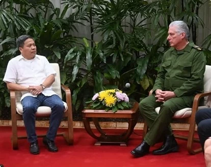 President of Cuba Miguel Díaz-Canel welcomes Vietnamese businesses