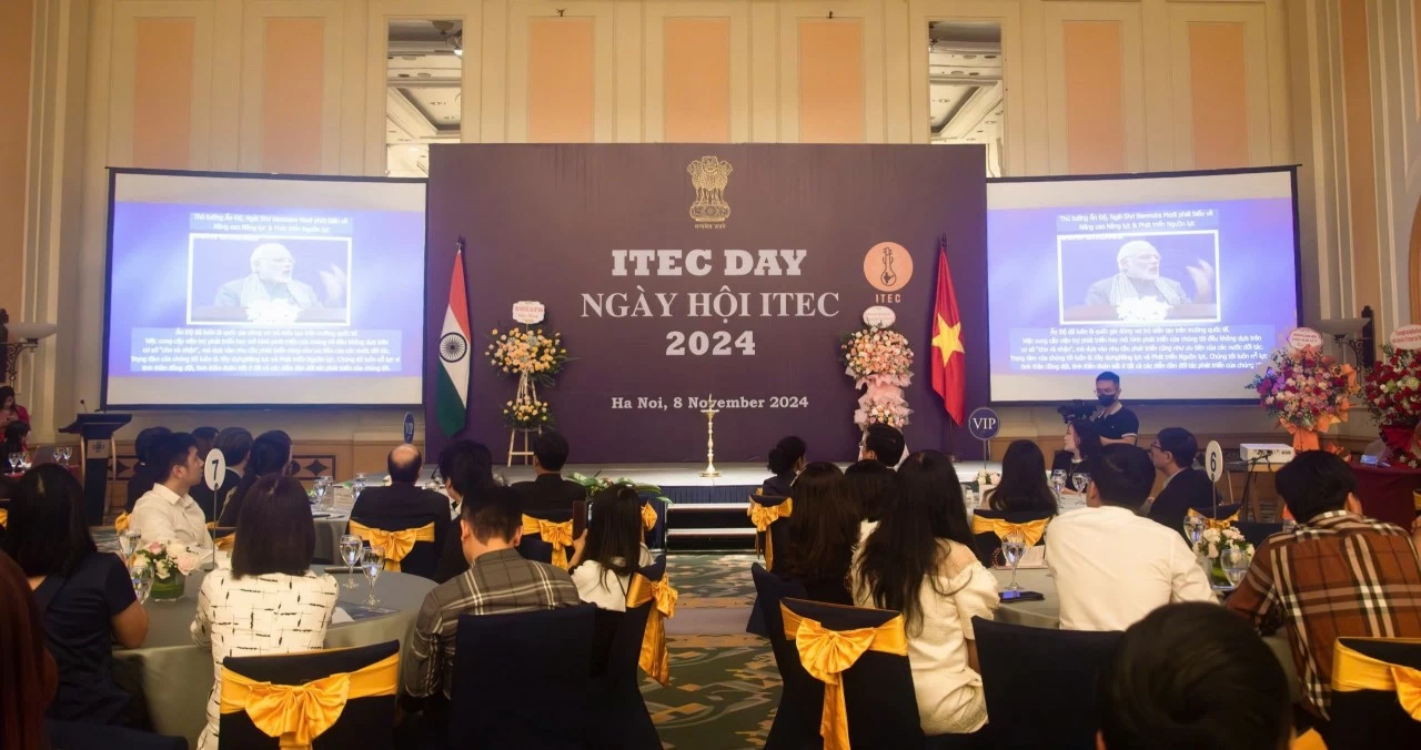 Hơn 3400 cán bộ Việt Nam đã tham dự các khóa học ITEC, trở thành một phần quan trọng của Quan hệ đối tác chiến lược toàn diện Việt Nam-Ấn Độ. (Ảnh: Phạm Hiền) 