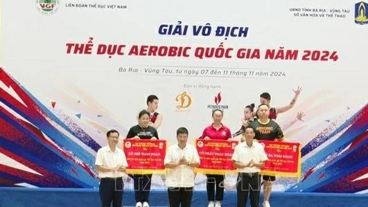 TP. Hồ Chí Minh giành thành tích cao nhất tại Giải vô địch Thể dục Aerobic Quốc gia năm 2024