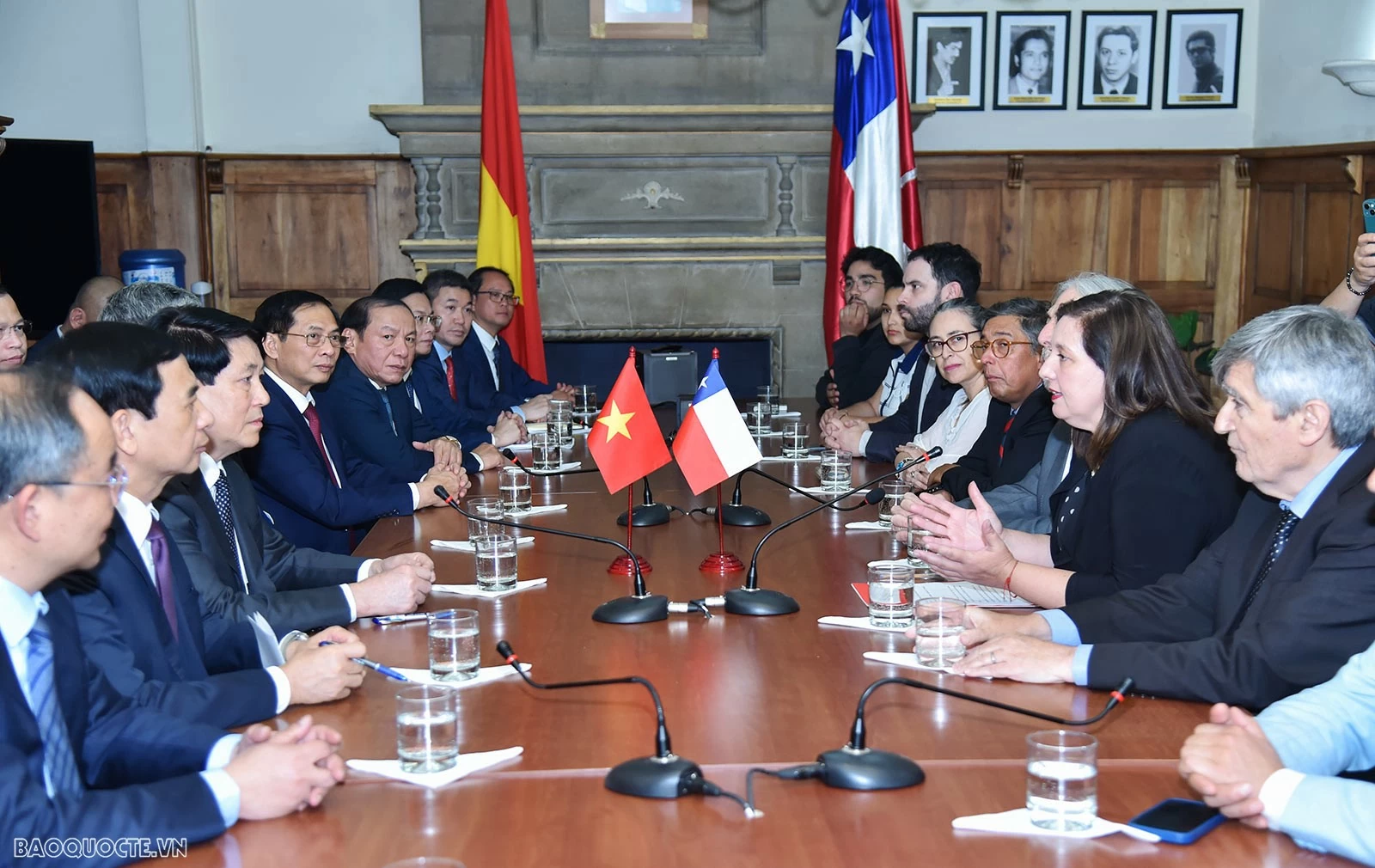 Chủ tịch nước Lương Cường tiếp Chủ tịch đảng xã hội Chile Paulina Voda Novic Chủ tịch nước Lương Cường tiếp Chủ tịch đảng xã hội Chile Paulina Voda Novic