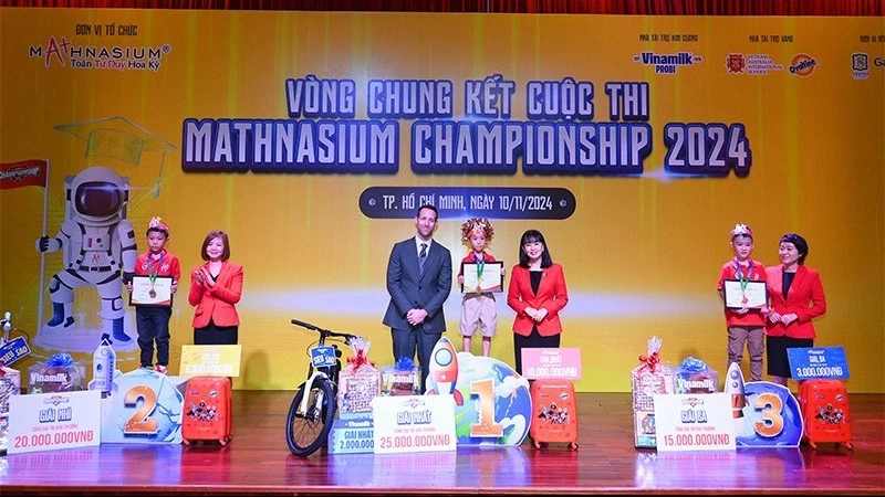 Mathnasium Championship 2024:Kiến tạo tương lai từ tư duy Toán học