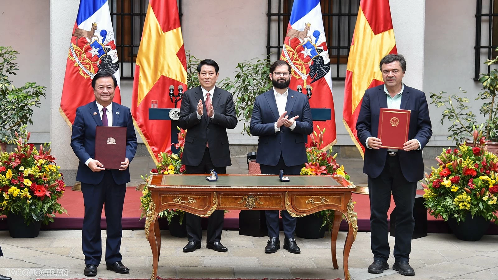 Vietnam, Chile Presidents hold talks to advance bilateral ties