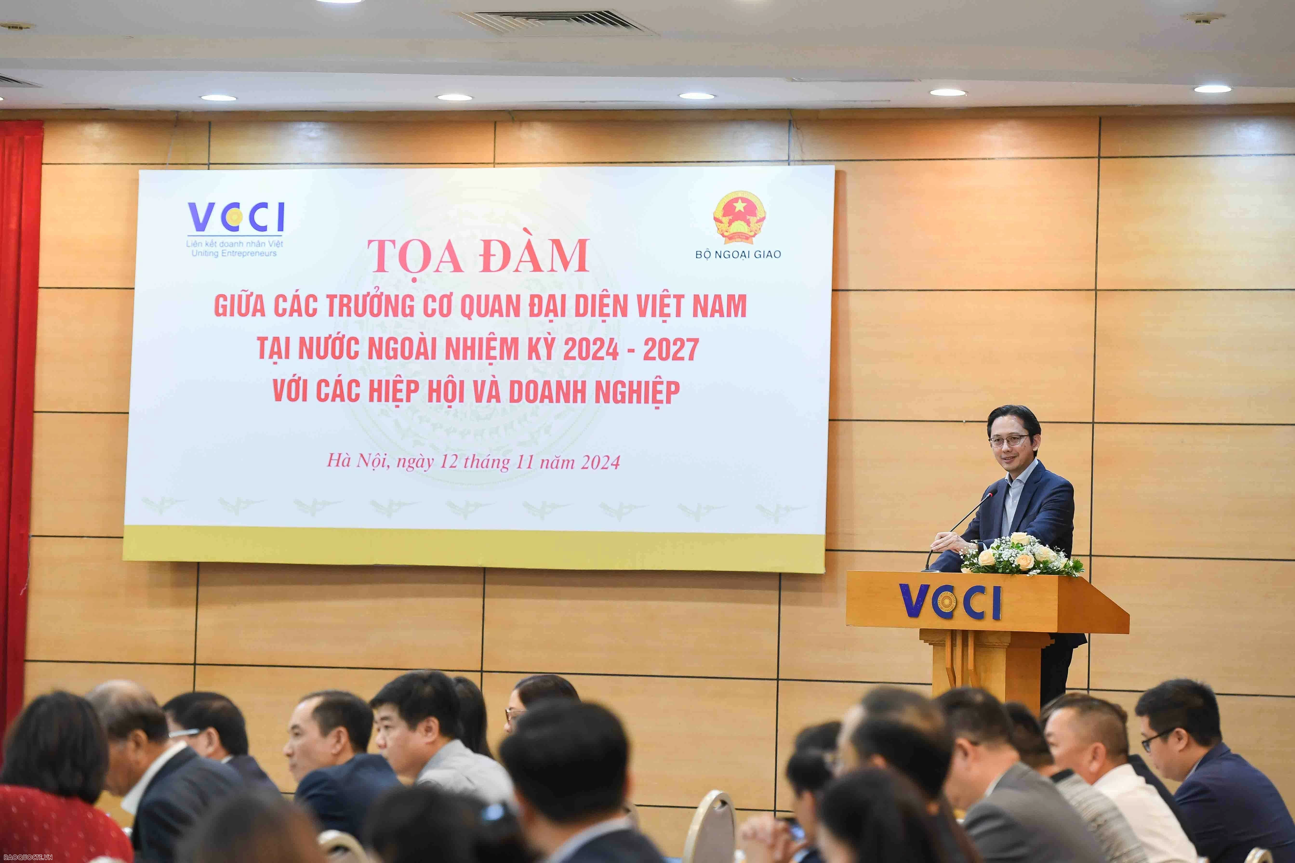 Để các Cơ quan đại diện Việt Nam tại nước ngoài là cầu nối vững chắc, tiếp sức cho doanh nghiệp vươn ra thế giới