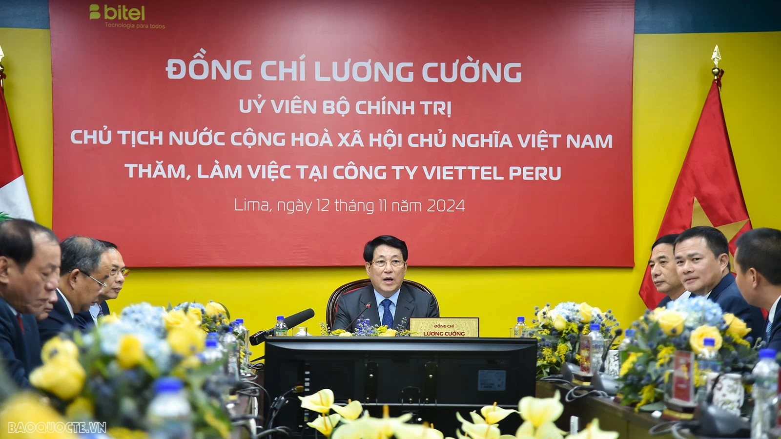 President Luong Cuong: Bitel proves Vietnam's success in Peru