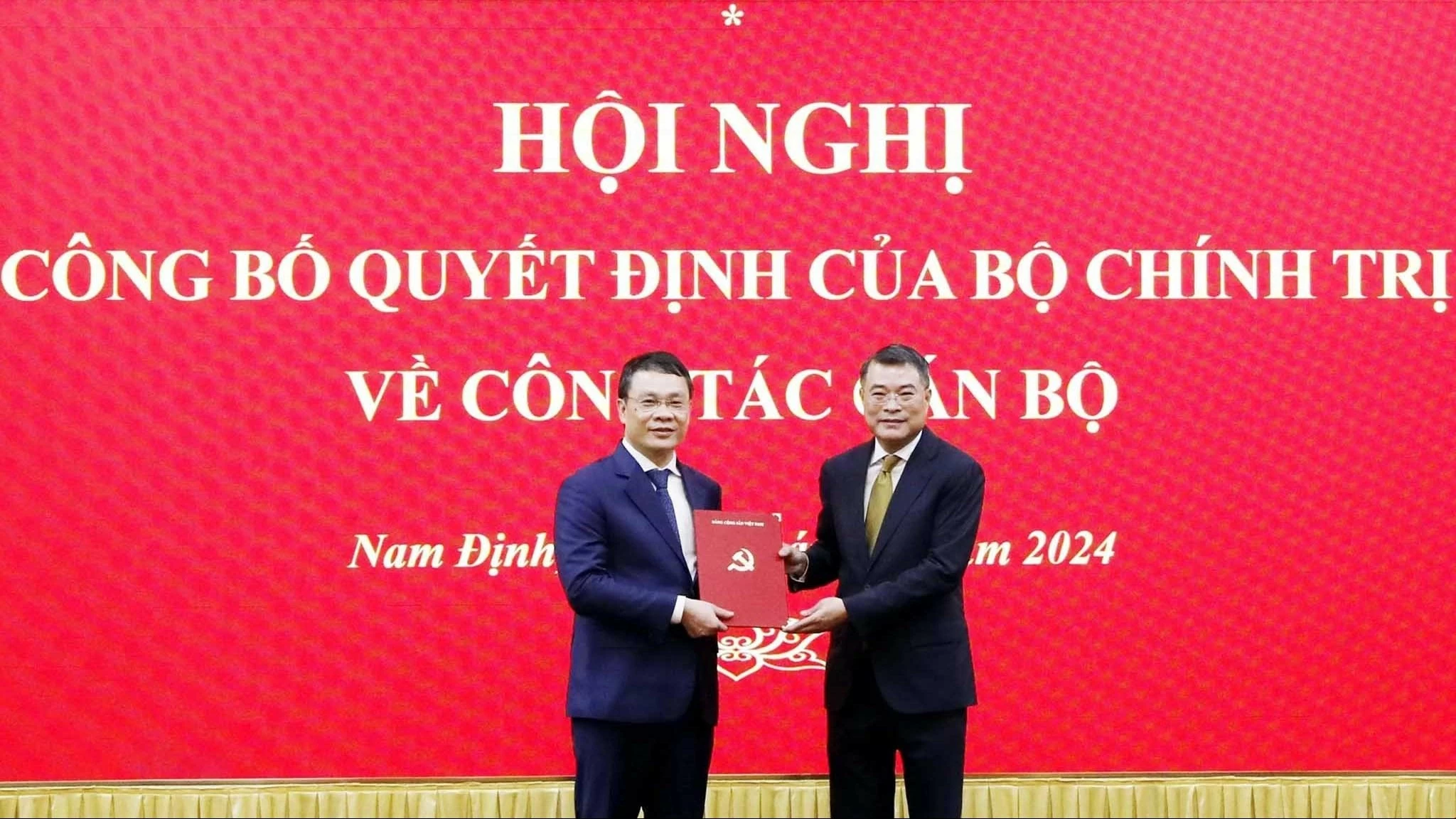 Phó Chánh Văn phòng Trung ương Đảng Đặng Khánh Toàn giữ chức Bí thư Tỉnh ủy Nam Định