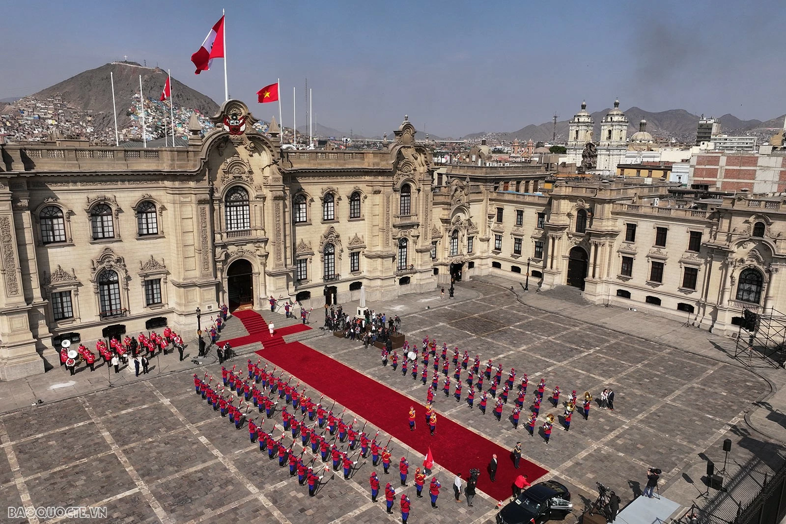 Welcome ceremony held for President Luong Cuong in Lima