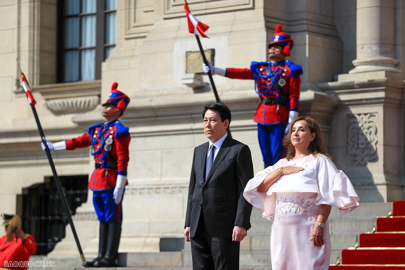 Welcome ceremony held for President Luong Cuong in Lima