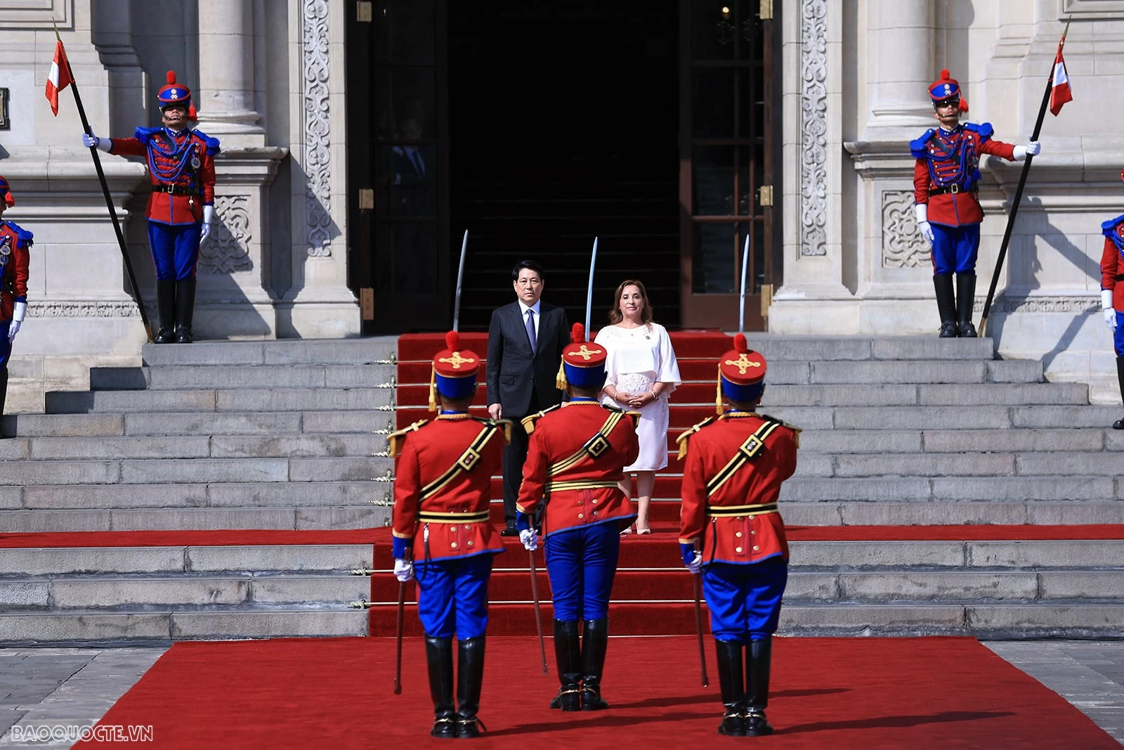 Welcome ceremony held for President Luong Cuong in Lima